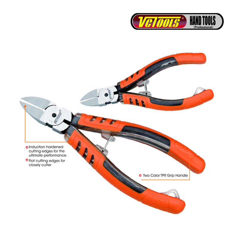 Electronic Pliers with Hardened Cutting Edges