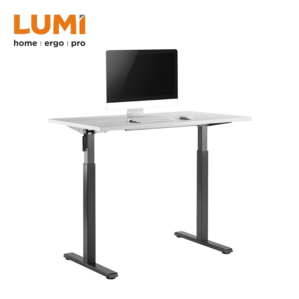 Manual Height Adjustable Desk Frame