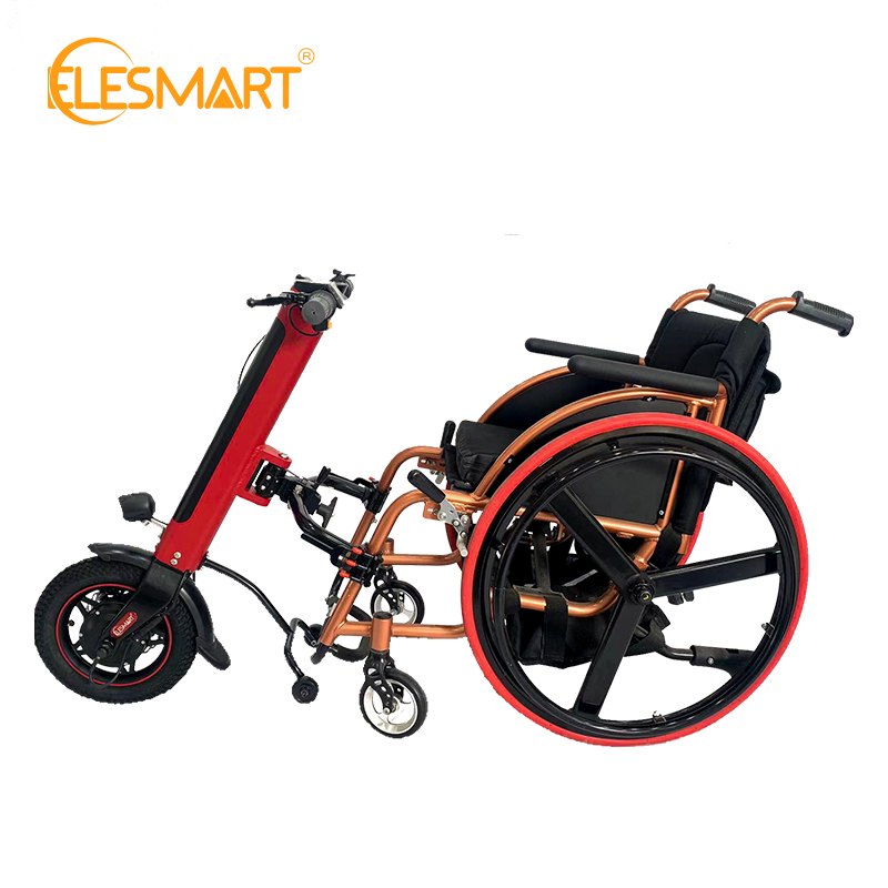 Elesmart WH12CS 12inch 350w electric handcycle wheelchair handbike electric scooter - Image 2