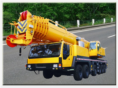 High-Capacity Mobile Crane