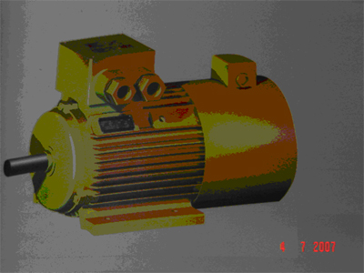 Three-Phase Asynchronous Electric Motor for Elevators