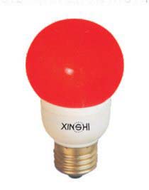 Red Spherical LED Indicator Light Bulb