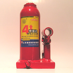 Heavy-Duty 4-Ton Hydraulic Bottle Jack for Welding Applications