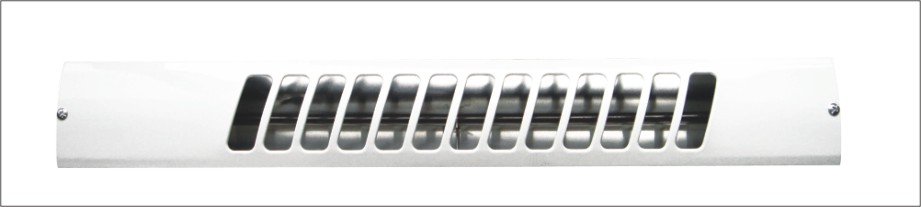 Elongated Wall-Mounted Electric Heater