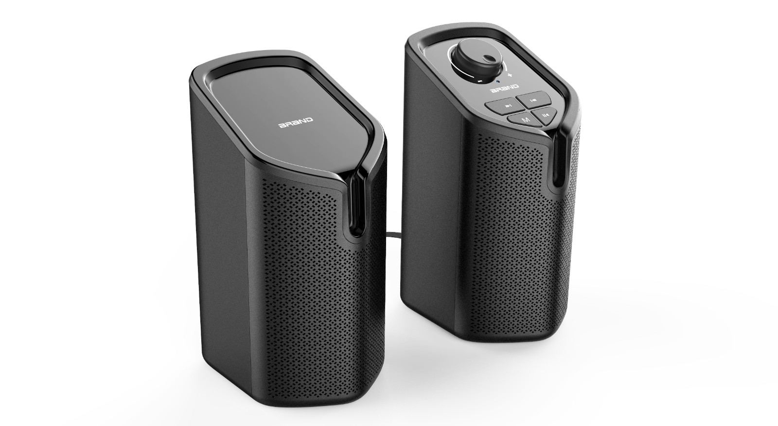 EM-202FT-2.0-ch computer speakers - Image 2