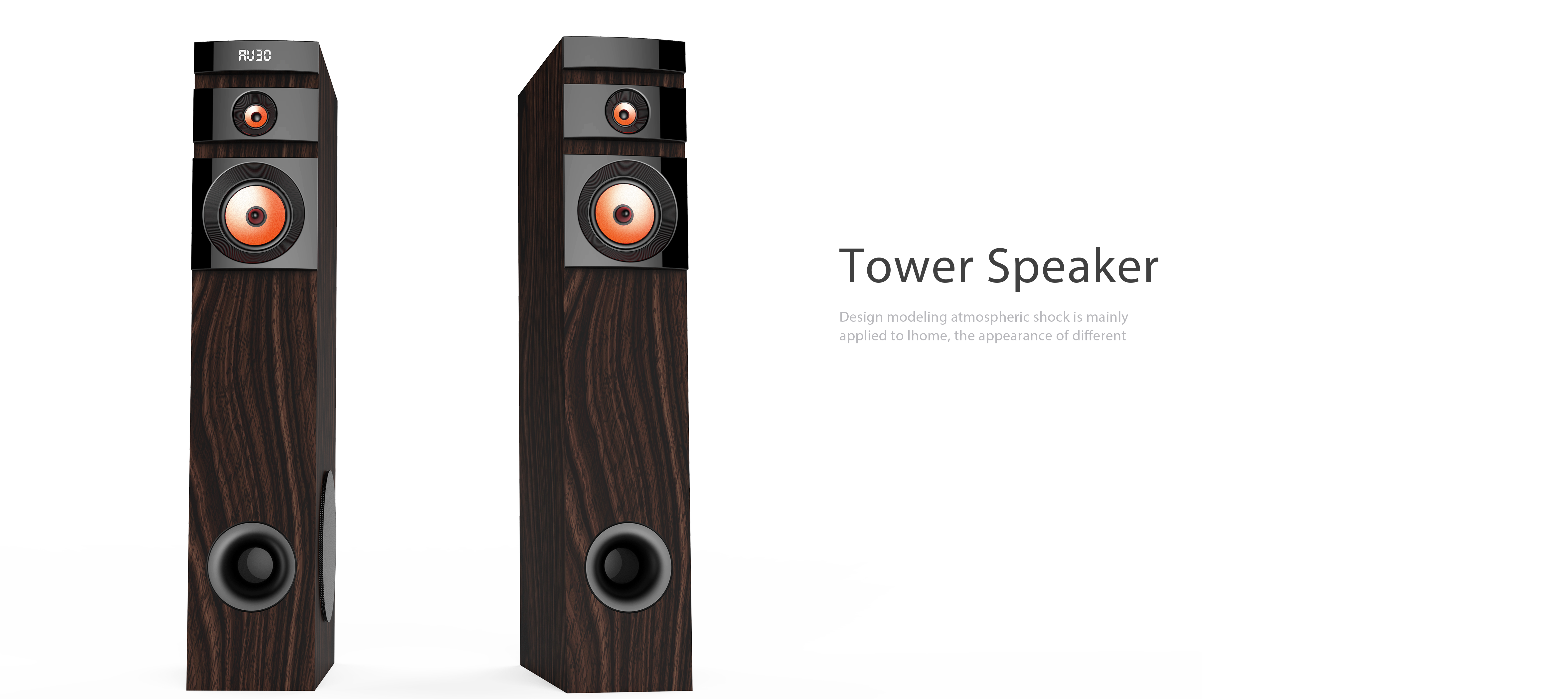 Floor-Standing Home Theater Speaker