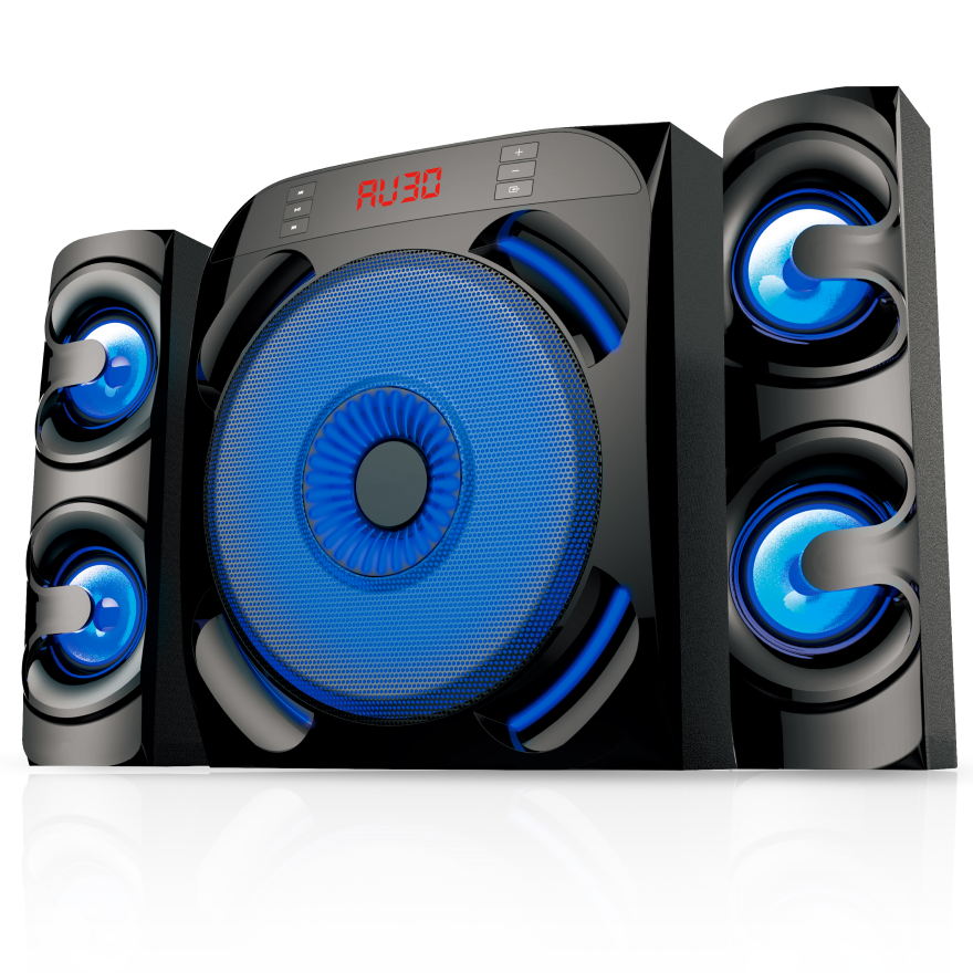 2.1 Channel Computer Speaker System with Subwoofer