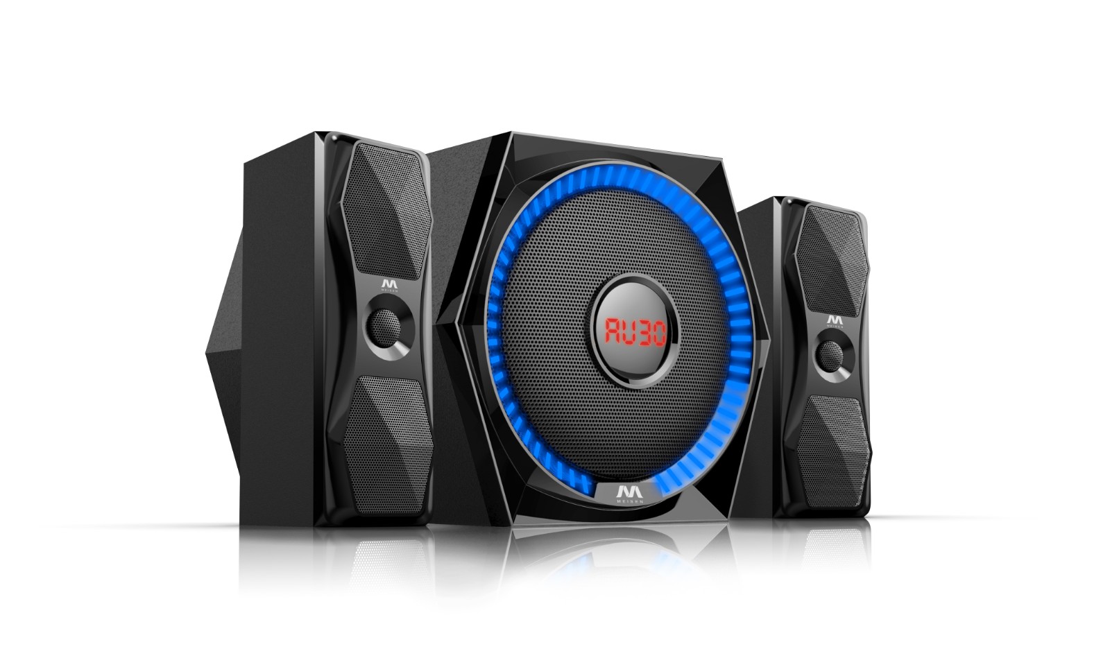 2.1 Channel Computer Speaker System with Subwoofer