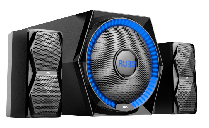 2.1 Channel Computer Speaker System with Subwoofer