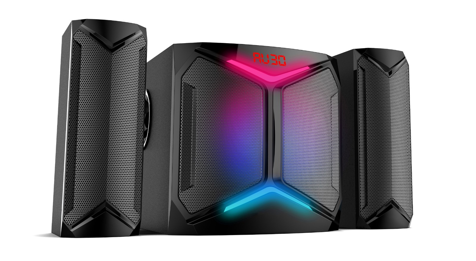 2.1 Channel Computer Speaker System with Subwoofer