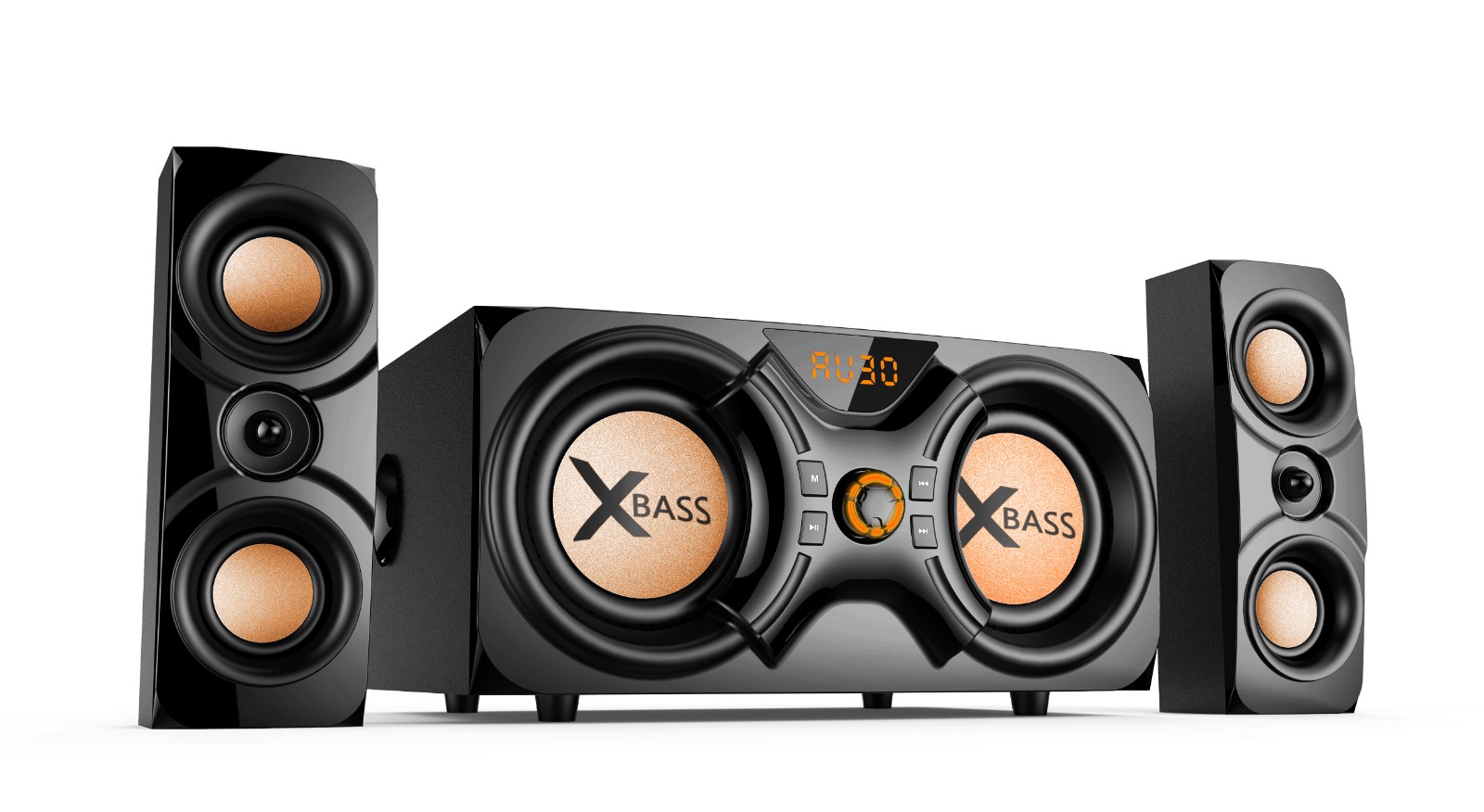 EM-3019FT-2.2CH Multimedia Speaker - Image 3