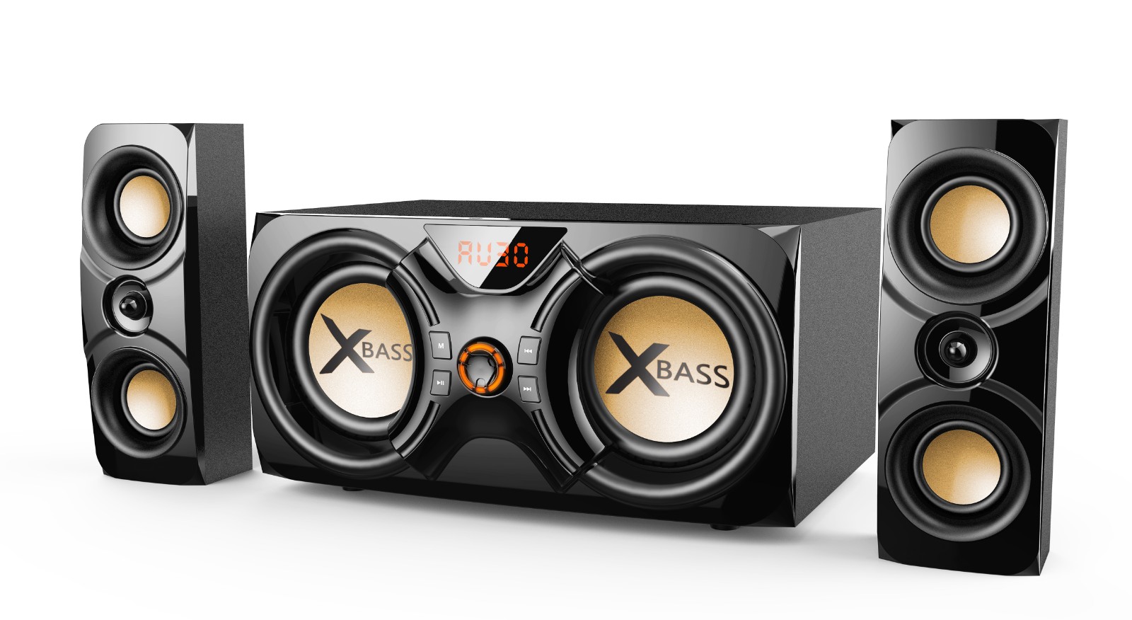 EM-3019FT-2.2CH Multimedia Speaker - Image 2
