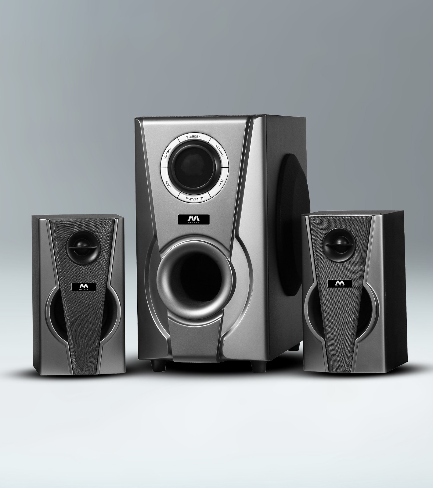 2.1 Channel Computer Speaker System with Subwoofer