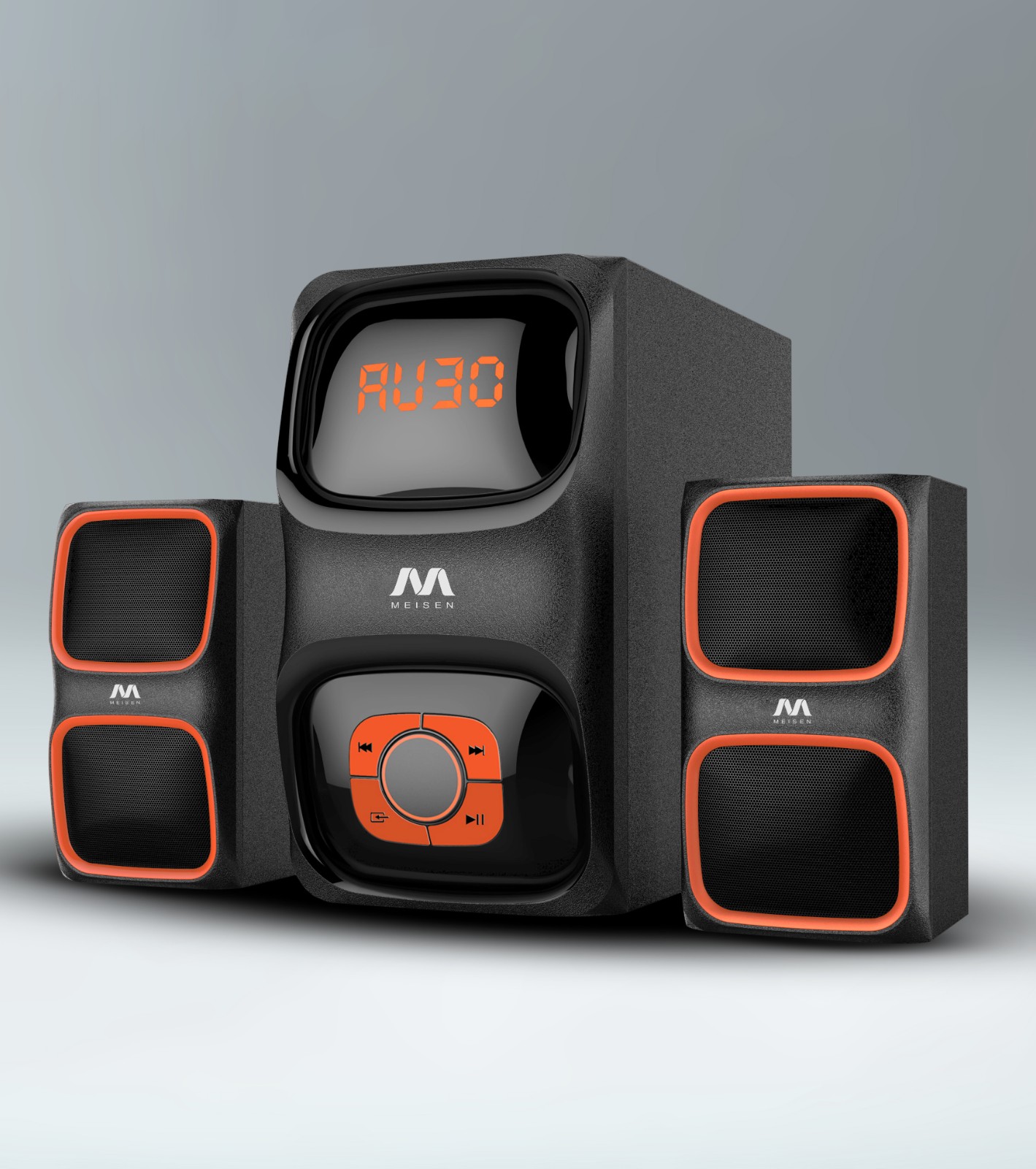 2.1 Channel Computer Speaker System with Subwoofer