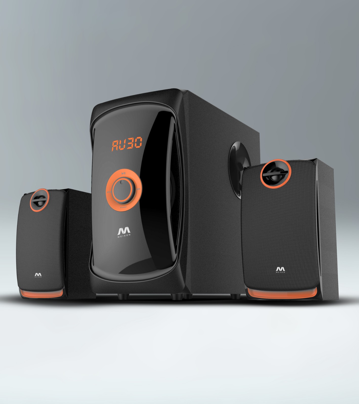 2.1 Channel Computer Speaker System with Subwoofer