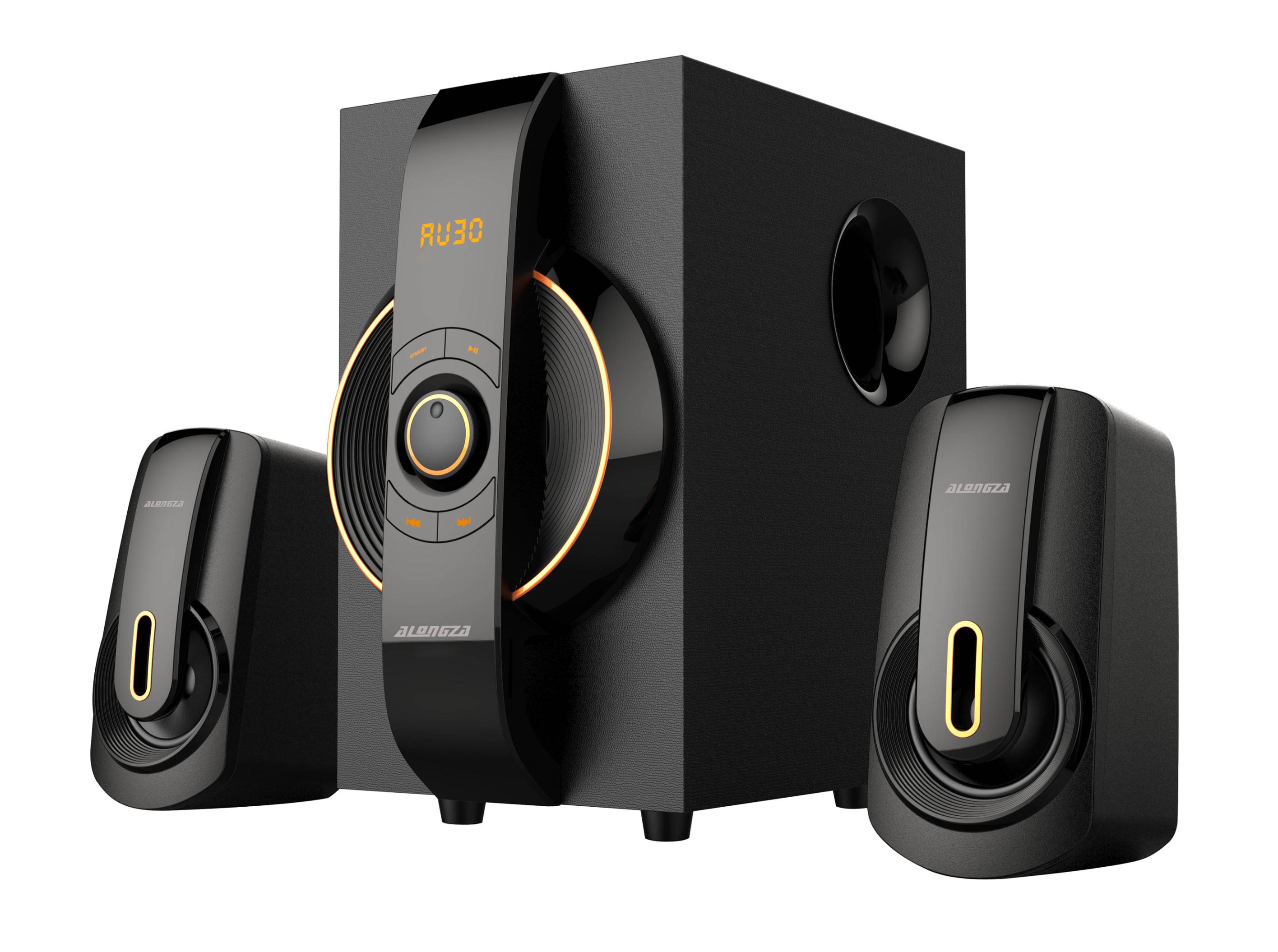 2.1 Channel Speaker System with Subwoofer