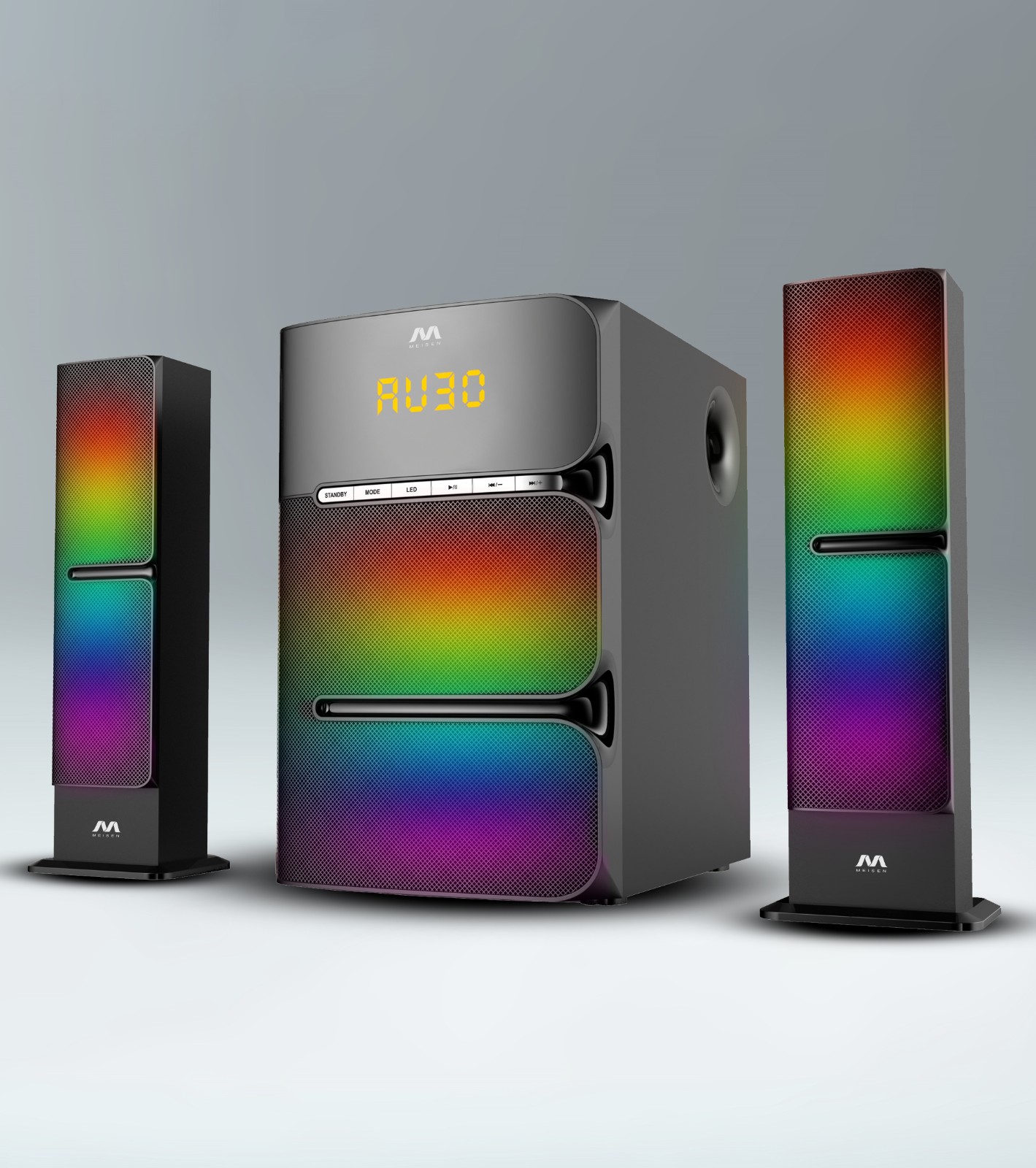 2.1 Channel Computer Speaker System with Subwoofer