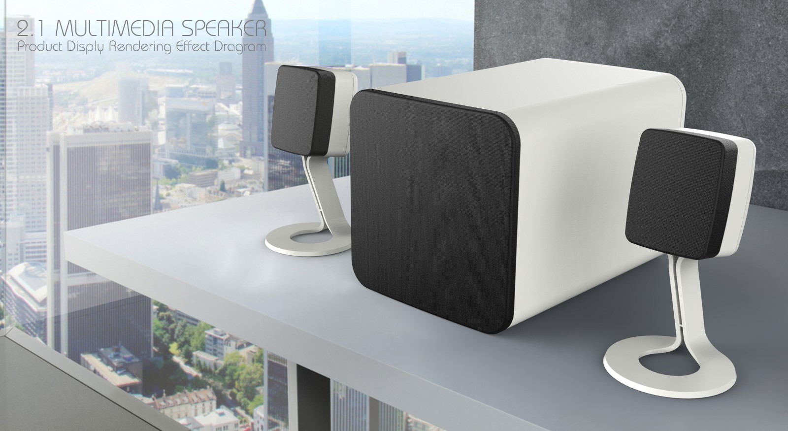 EM-3511FT-2.1-ch computer speakers - Image 3
