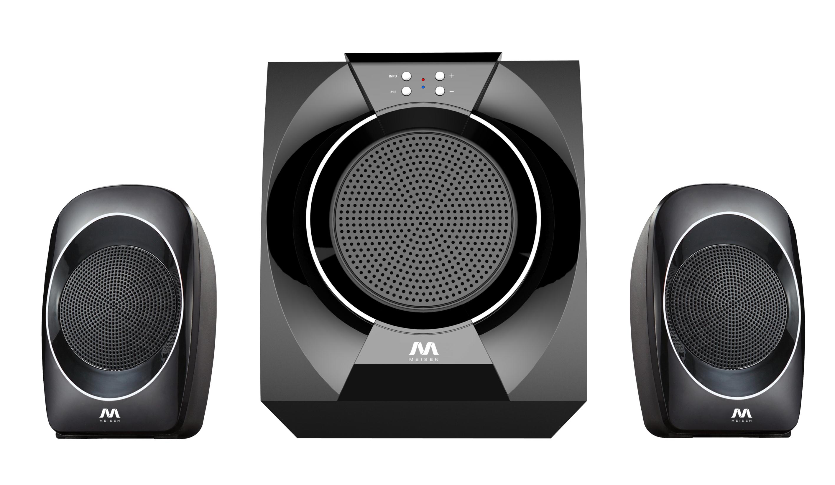 2.1 Channel Speaker System with Subwoofer