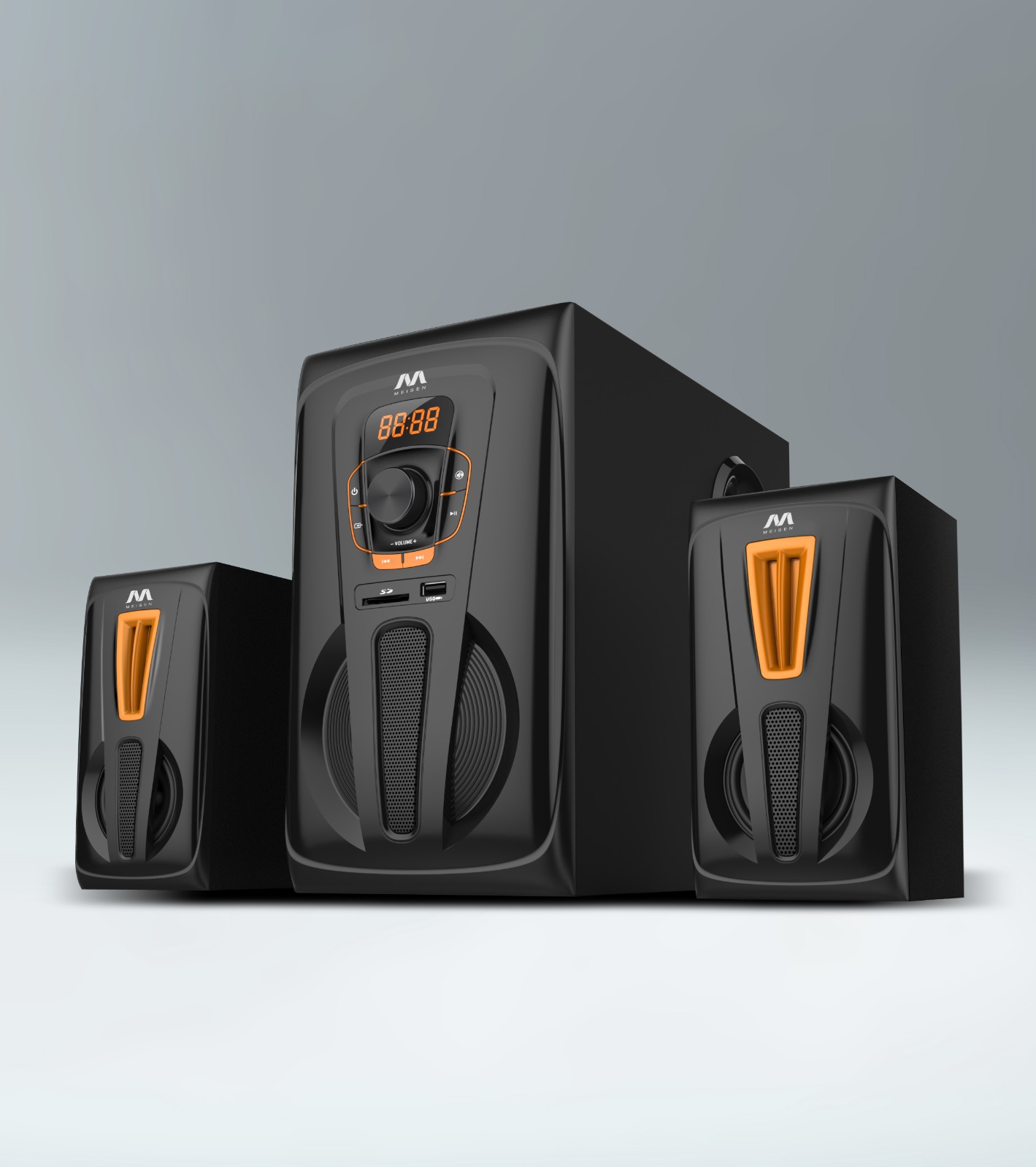2.1 Channel Computer Speaker System with Subwoofer