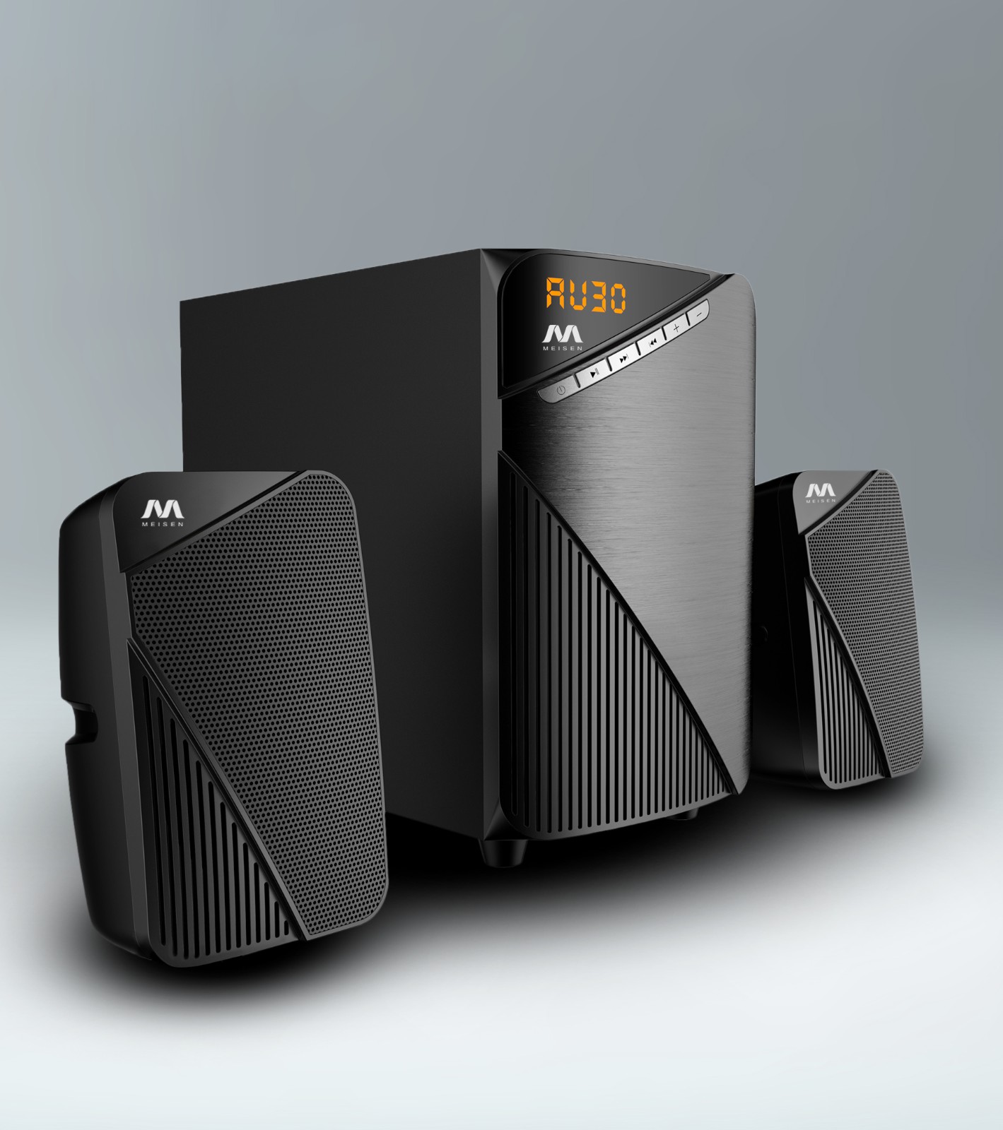 2.1 Channel Computer Speaker System with Subwoofer