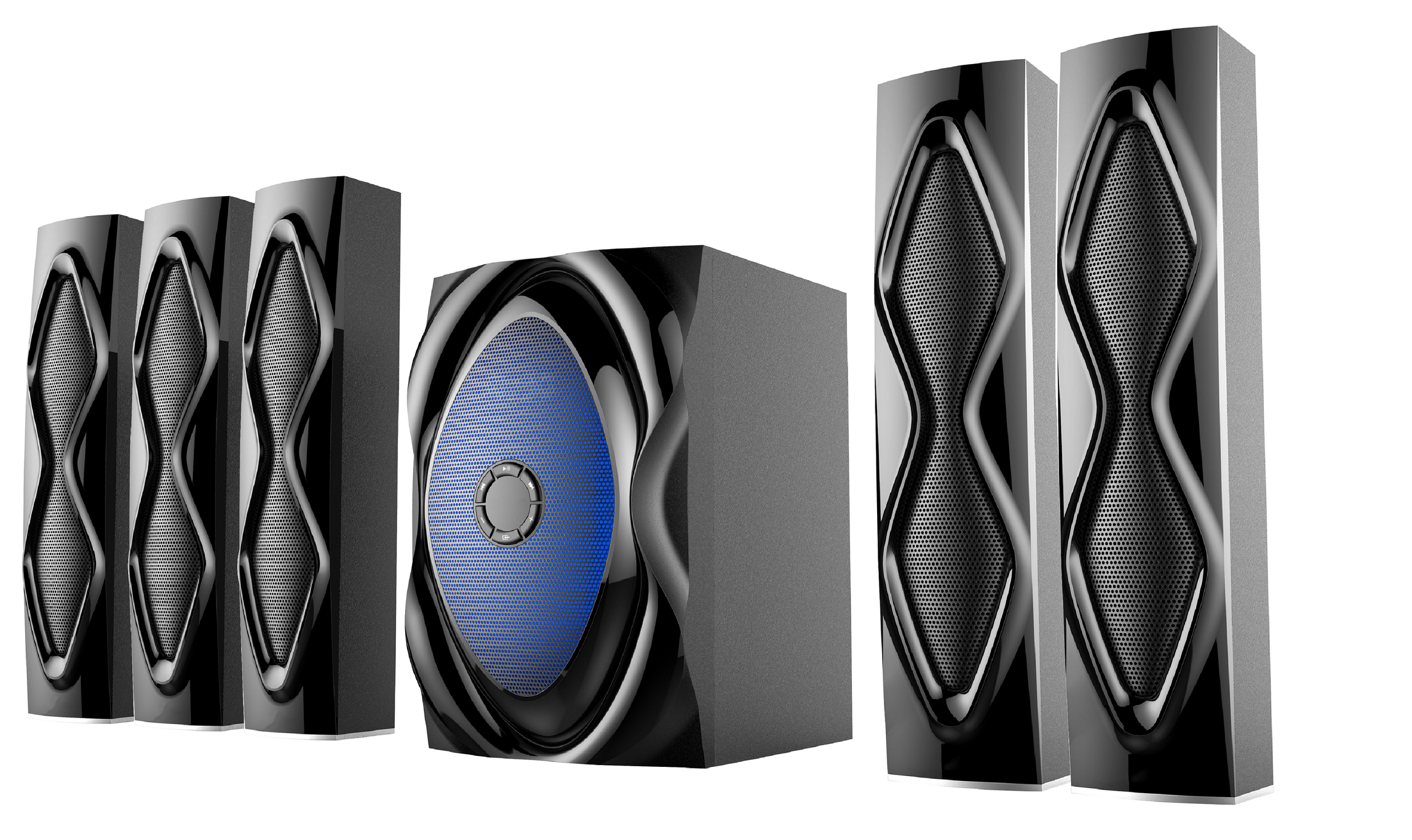 5.1 Channel Computer Speaker System