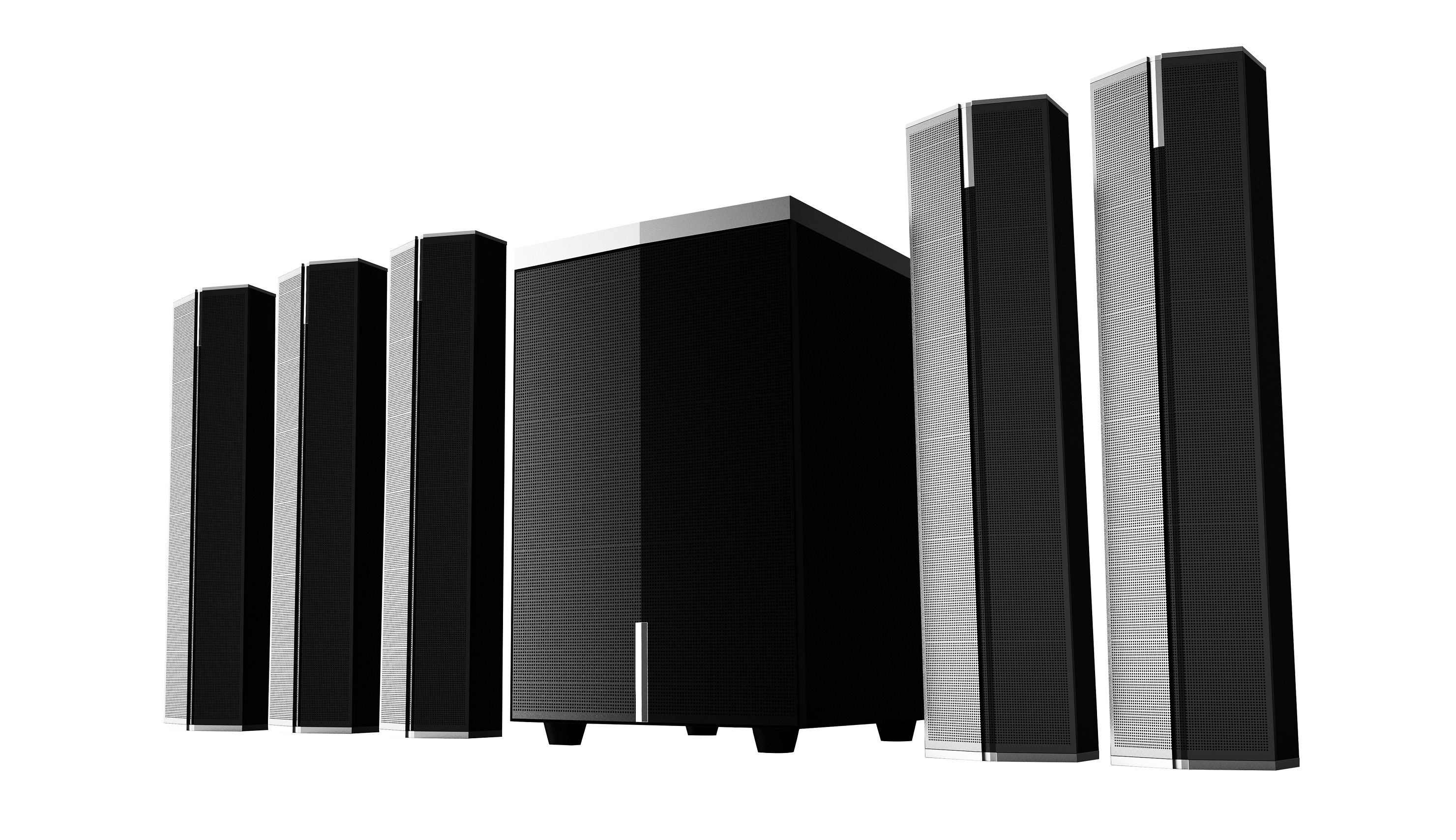 5.1 Channel Computer Speaker System