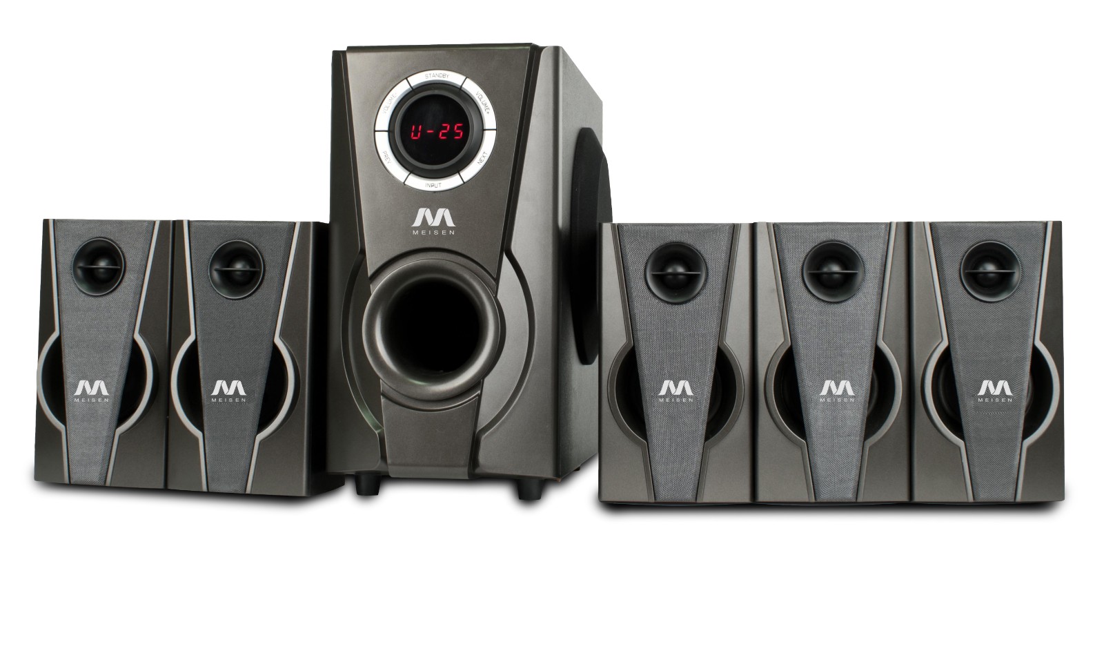 5.1 Channel Computer Speaker System with Subwoofer