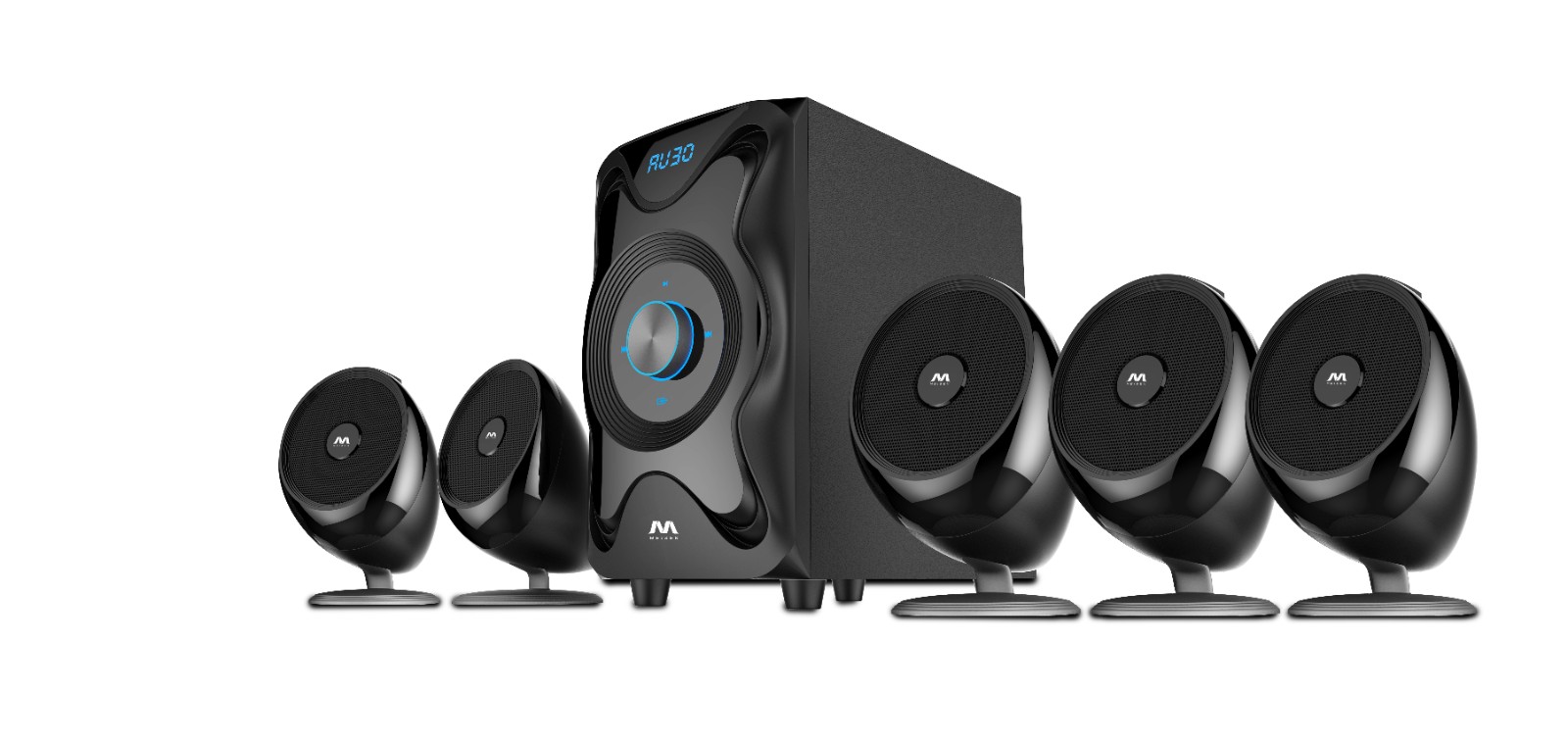 5.1 Channel Computer Speaker System with Subwoofer