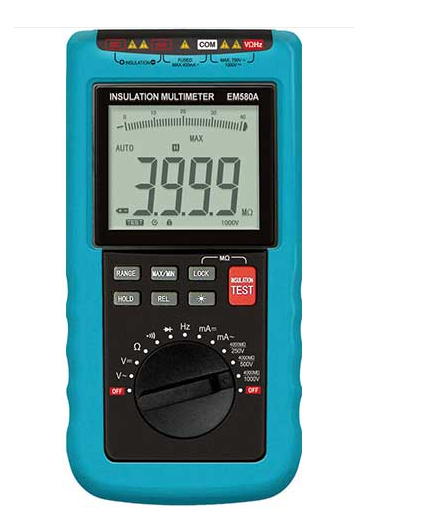 Digital Insulation Multimeter with Analog Bar Graph
