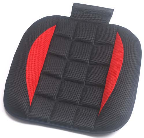 Embossed Car Seat Cushion with Lumbar Support