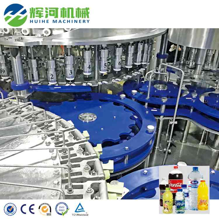 Automatic Carbonated Beverage Bottling Machine