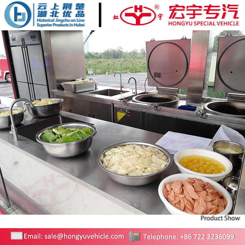 Mobile Emergency Kitchen Truck