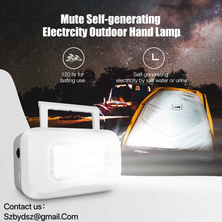 Salt Water Powered Emergency Lantern