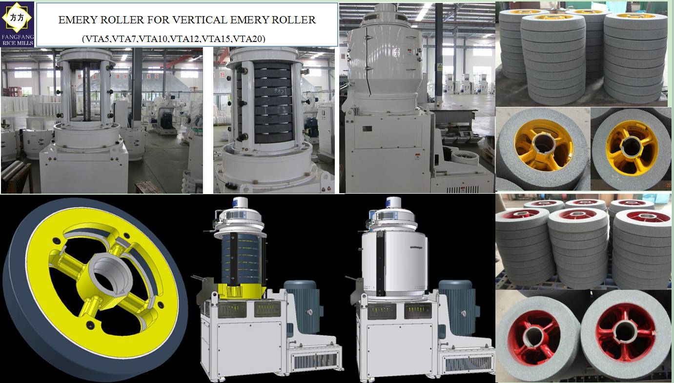 EMERY ROLLER FOR SATAKE VTA RICE WHITENER - Image 2