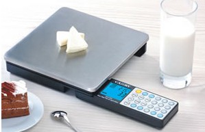 Digital Kitchen Scale with Stainless Steel Platform