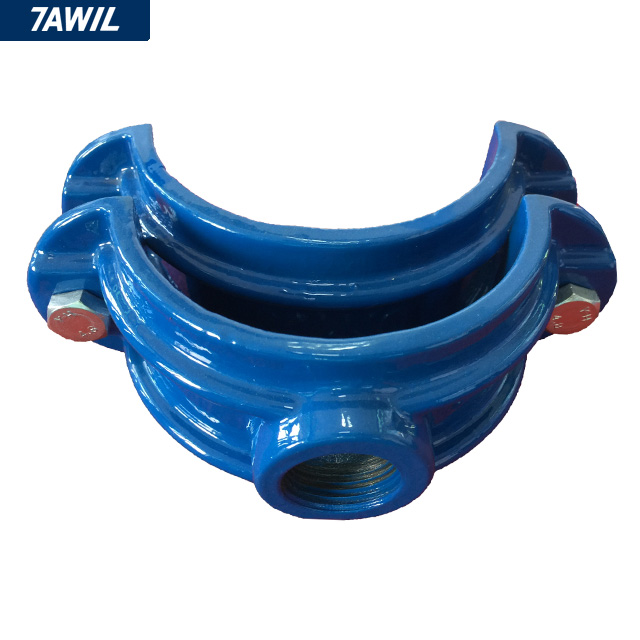 EN545 EN598 ISO2531 Ductile Iron Pipe Fittings tapping saddle - Image 2