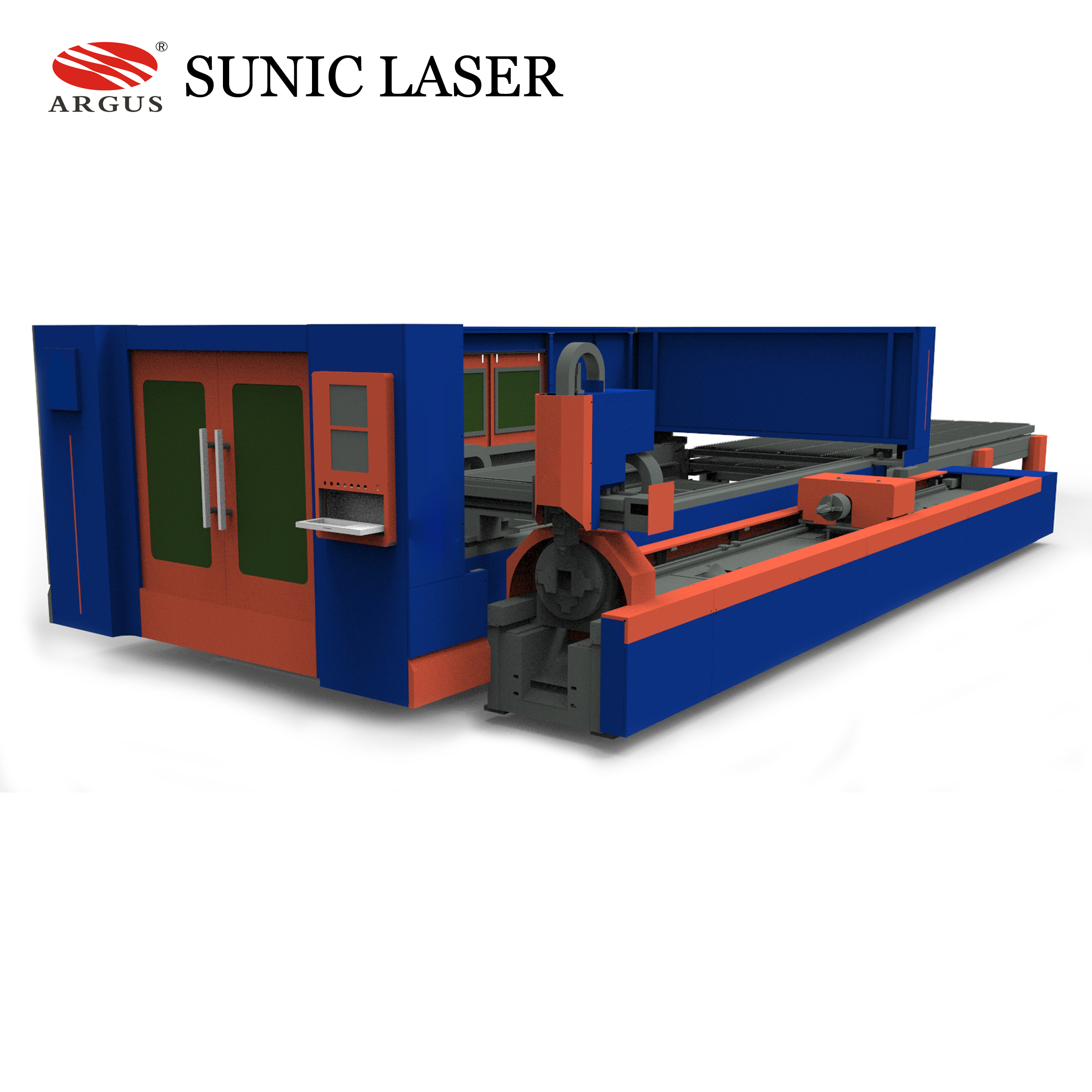 Enclosed Metal tube fiber laser cutter - Image 3