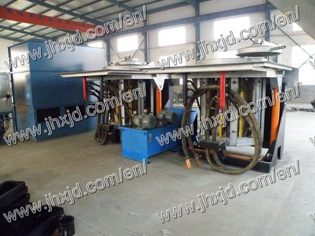 1-Ton IGBT Induction Furnace for Metal Melting