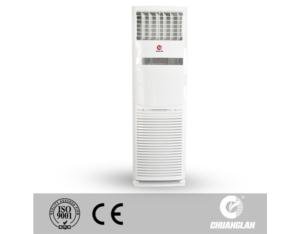 Split system air conditioner indoor and outdoor unit setup