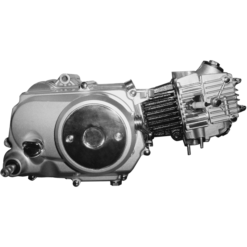 Single-Cylinder Four-Stroke Motorcycle Engine