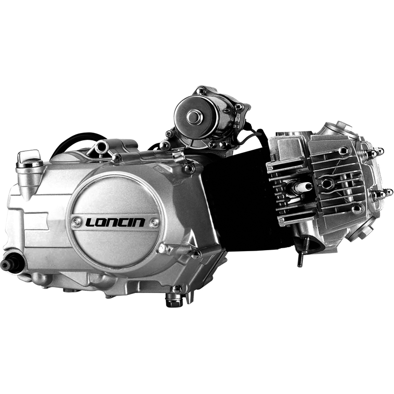 Single-Cylinder Four-Stroke Motorcycle Engine