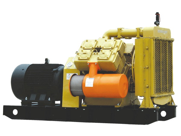 Air-Cooled Piston Compressor for Industrial Use
