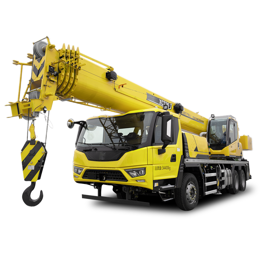 25-Ton Truck Crane with Telescopic Boom