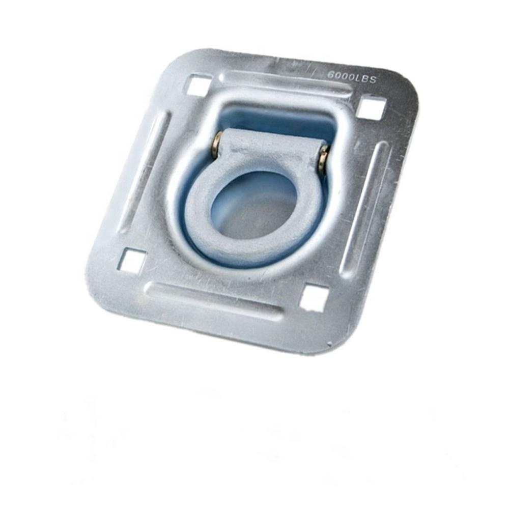 ENJOIN Hot sale Trailer Lashing Rings Tie down Recessed Pan D-ring with Plate - Image 2