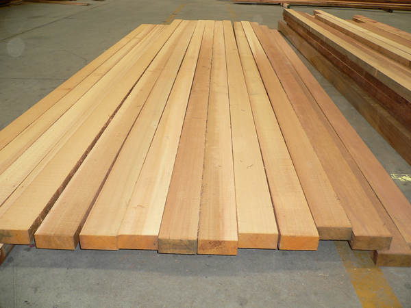 Unfinished Wooden Lumber Planks
