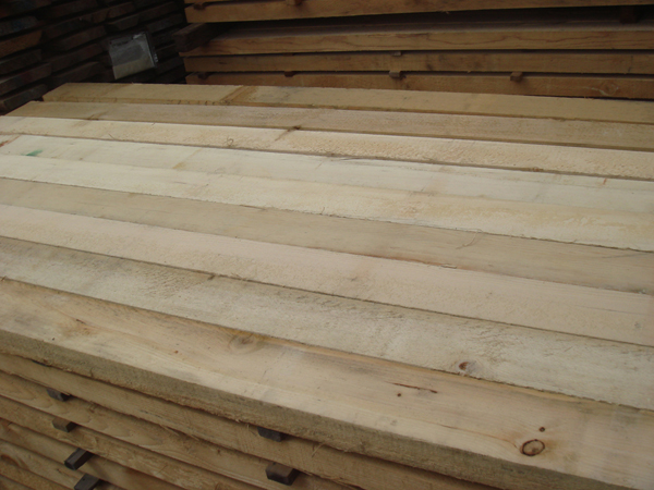 Unfinished Lumber Boards