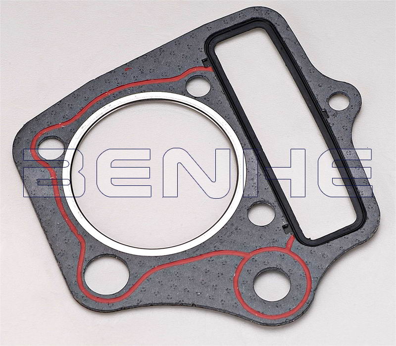 Engine Cylinder Head Gasket with Red Sealant