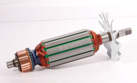 Armature Rotor Assembly for Electric Motors