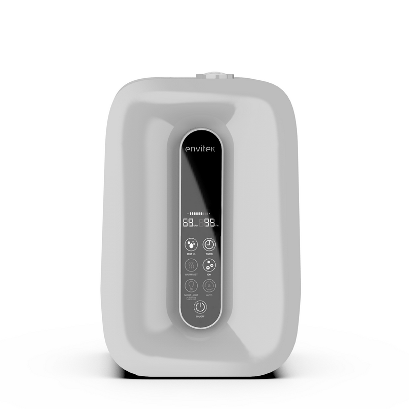 Envitek 2.0 gal Cool & Warm Mist Humidifier Auto Humidistat Digital display S75CF-D2 - Image 2